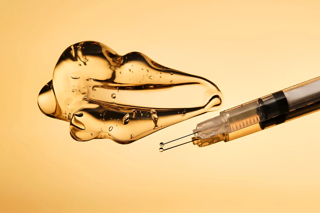 Stem cell injection or collagen injection