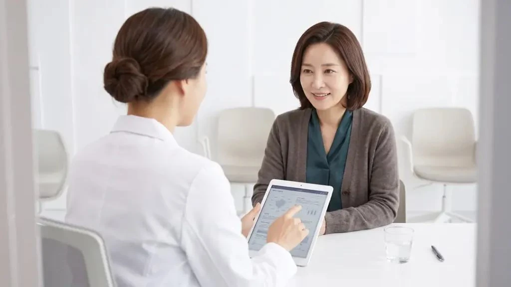 1:1 close care from female medical staff